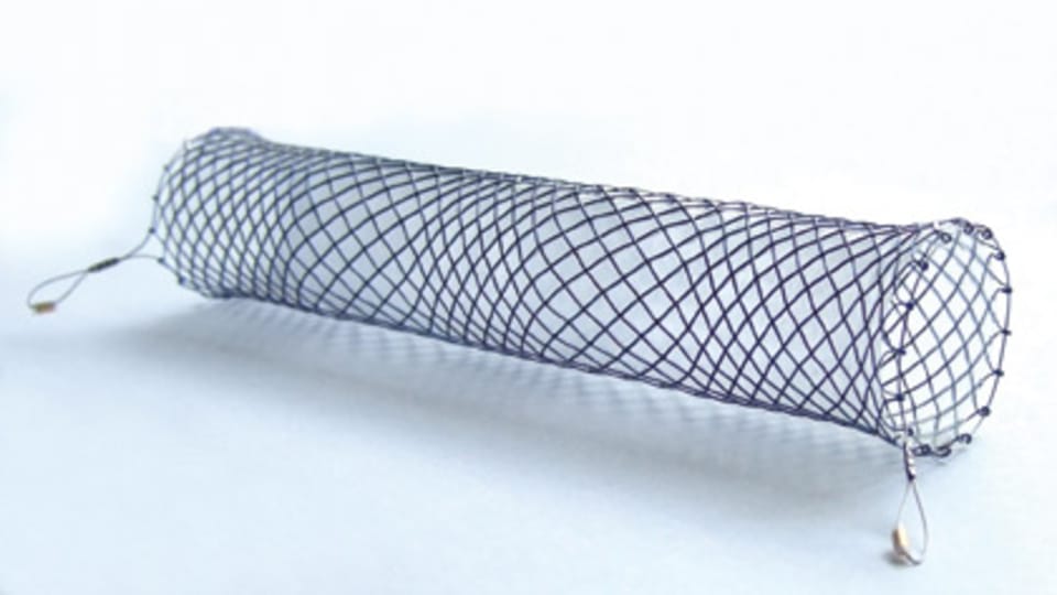 ELLA esophageal stent, photo: archive of Association of Manufacturers and Suppliers of Medical Devices ELLA esophageal stent, photo: archive of Association of Manufacturers and Suppliers of Medical Devices