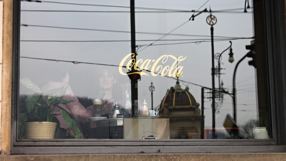 Café Slavia, photo: Ondřej Tomšů Café Slavia, photo: Ondřej Tomšů