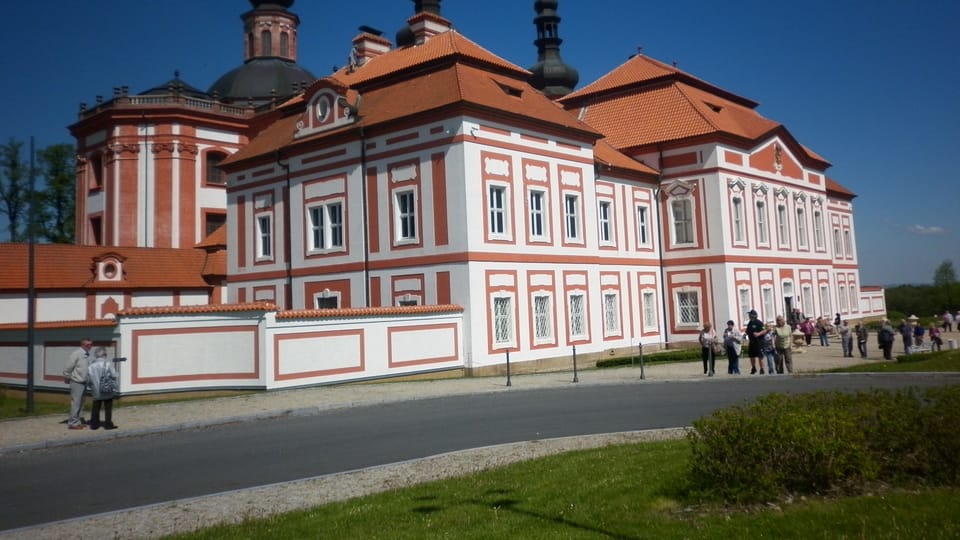 Pilgrimage Church of the Annunciation of Our Lady in Mariánská Týnice | Photo: Zdeňka Kuchyňová, Radio Prague International Pilgrimage Church of the Annunciation of Our Lady in Mariánská Týnice | Photo: Zdeňka Kuchyňová, Radio Prague International