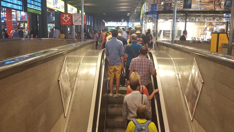 Hlavní nádraží station | Photo: Paul-Henri Perrain,  Radio Prague International