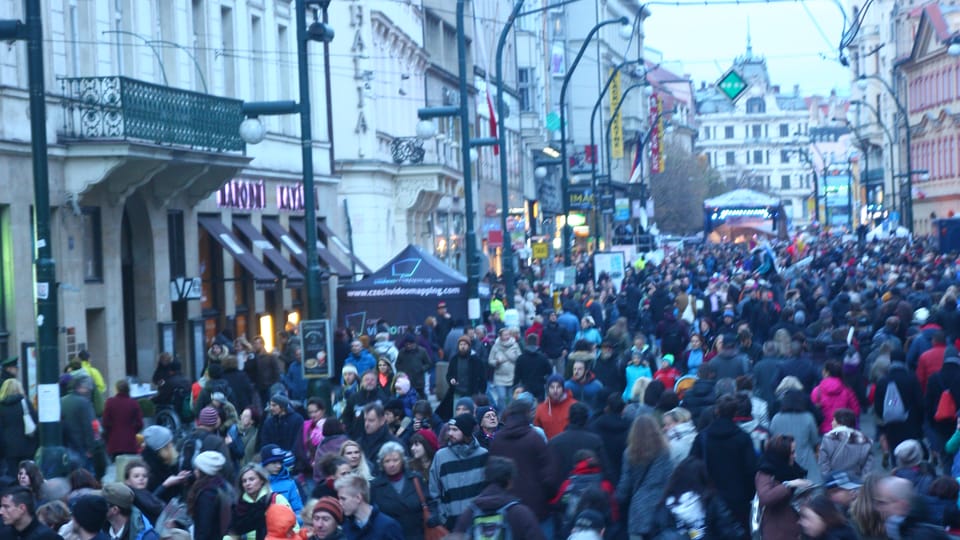 November 17, 2016, Národní třída, Prague, photo: Štěpánka Budková November 17, 2016, Národní třída, Prague, photo: Štěpánka Budková