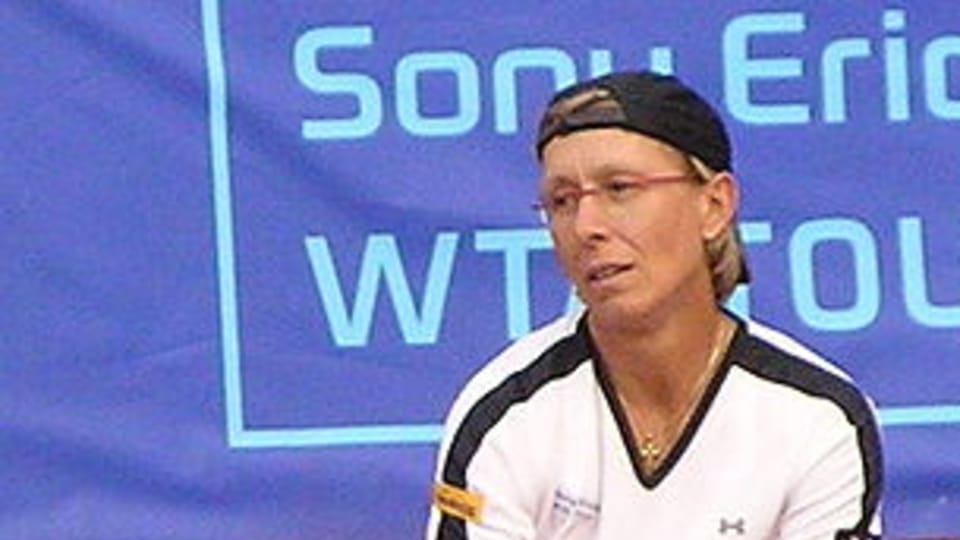 Martina Navratilova, photo: Michal Pohorelsky, CC BY 3.0 Unported Martina Navratilova, photo: Michal Pohorelsky, CC BY 3.0 Unported