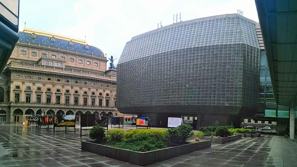 National Theatre and the New Stage | Photo: Dominika Bernáthová, Radio Prague International National Theatre and the New Stage | Photo: Dominika Bernáthová, Radio Prague International