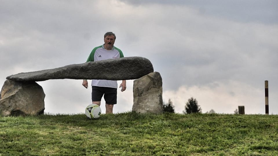 Antonín Panenka, photo: Archives of Fotbal Park Dymník Antonín Panenka, photo: Archives of Fotbal Park Dymník