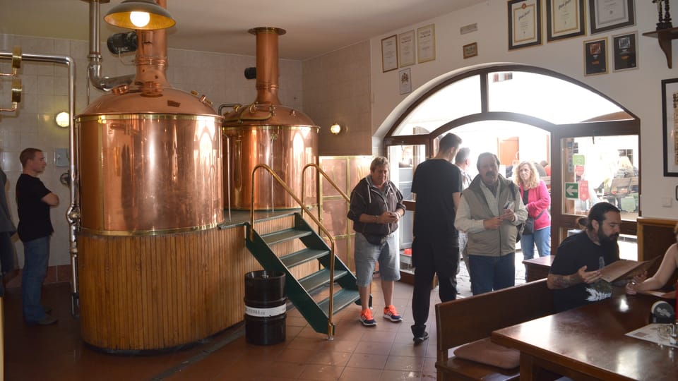 Strahov Monastery Brewery, photo: Ondřej Tomšů Strahov Monastery Brewery, photo: Ondřej Tomšů