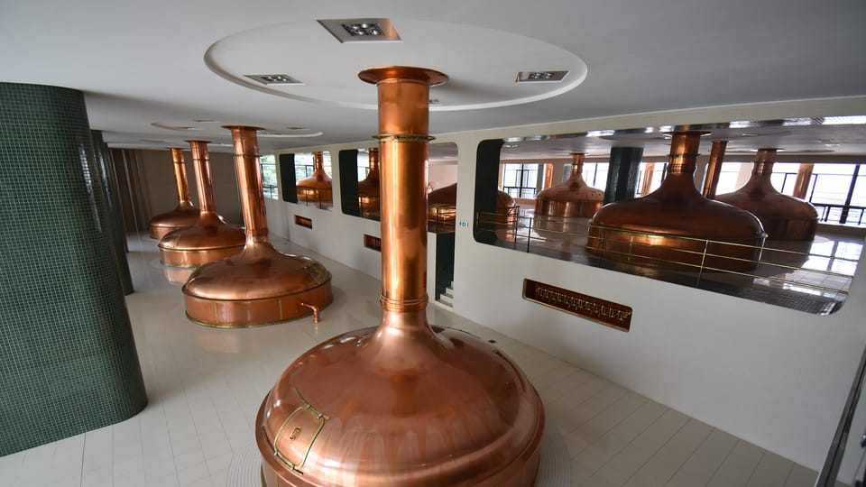 Pilsner Brewery | Photo: Ondřej Tomšů, Radio Prague International Pilsner Brewery | Photo: Ondřej Tomšů, Radio Prague International