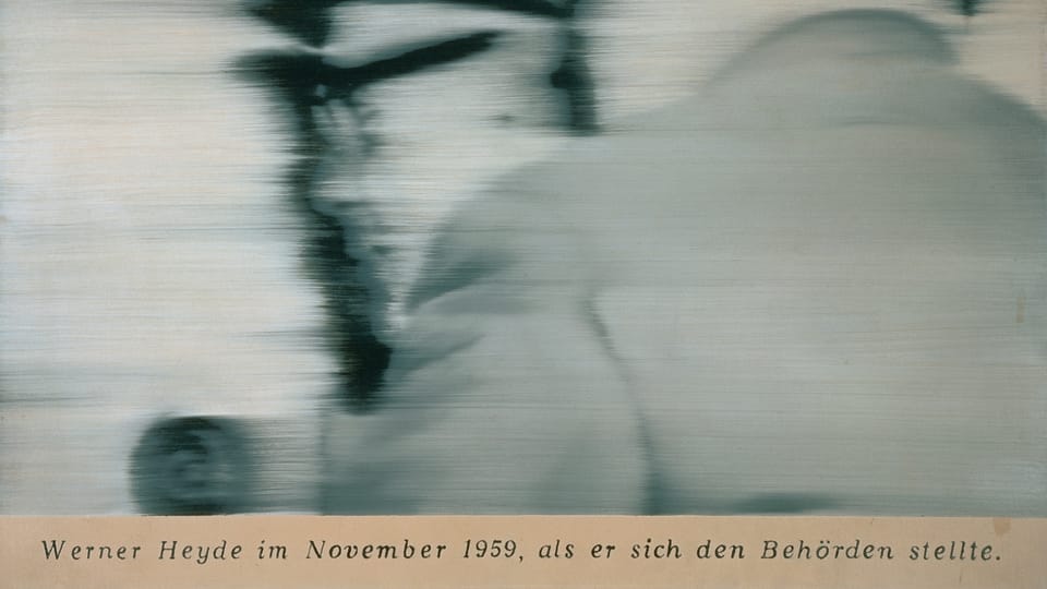Gerhard Richter - 'Mr. Heyde', photo: archive of National Gallery Gerhard Richter - 'Mr. Heyde', photo: archive of National Gallery