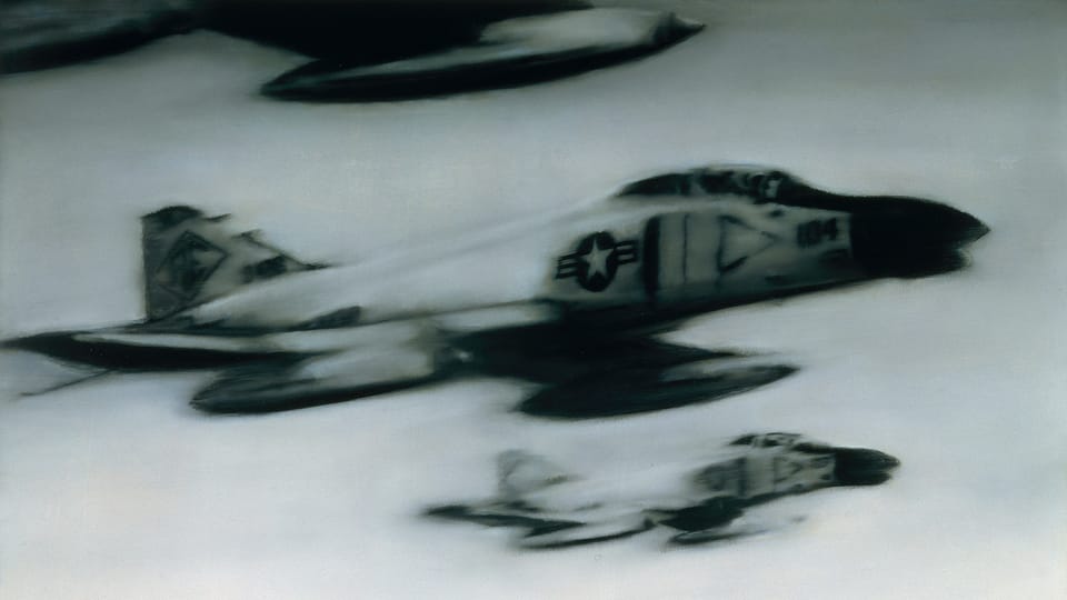 Gerhard Richter - 'Phantom Interceptors', photo: archive of National Gallery Gerhard Richter - 'Phantom Interceptors', photo: archive of National Gallery