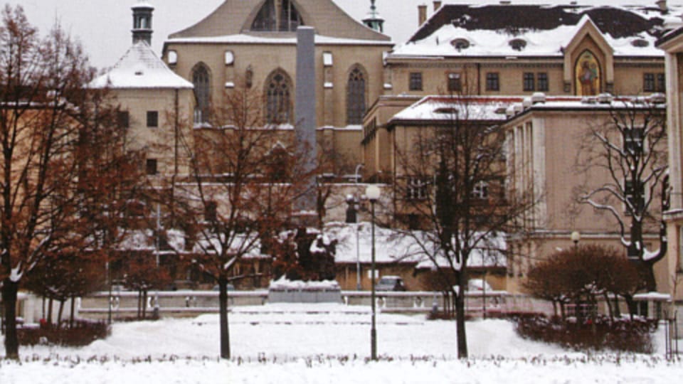 Emauzy Church today Emauzy Church today