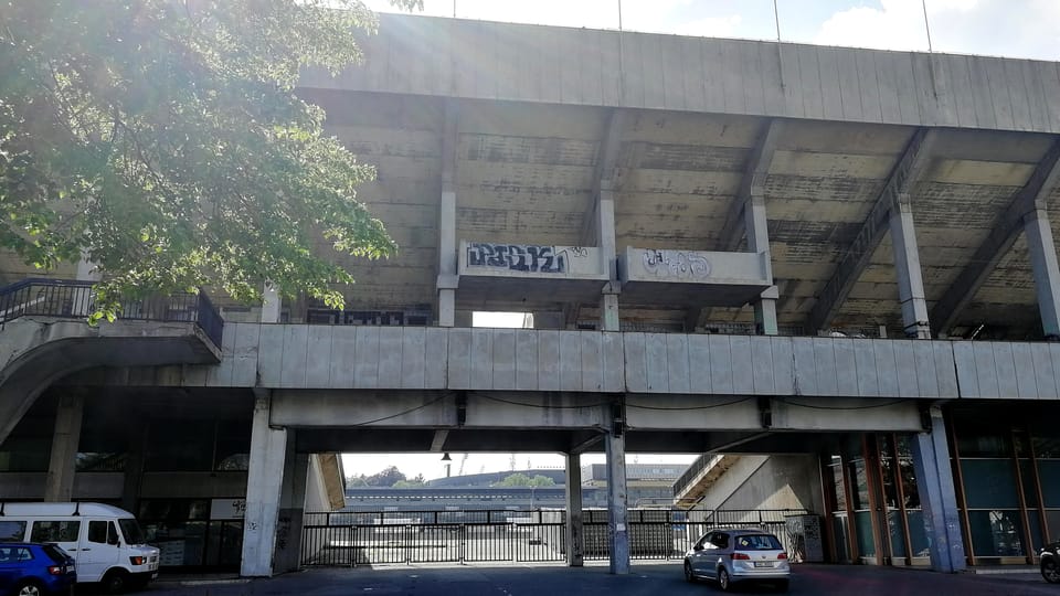 Strahov stadium, photo: Štěpánka Budková Strahov stadium, photo: Štěpánka Budková