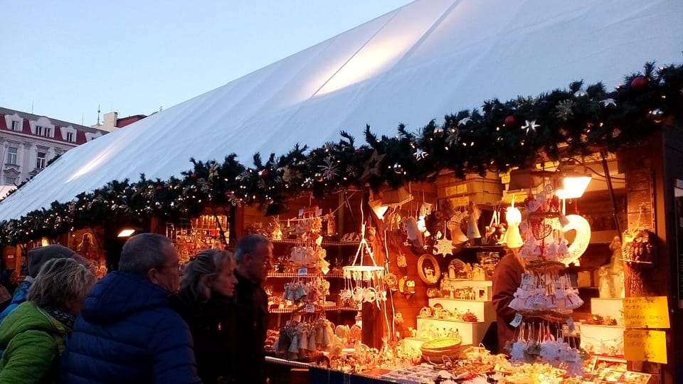 Christmas market in Old Town Square, photo: Ekaterina Stashevska Christmas market in Old Town Square, photo: Ekaterina Stashevska
