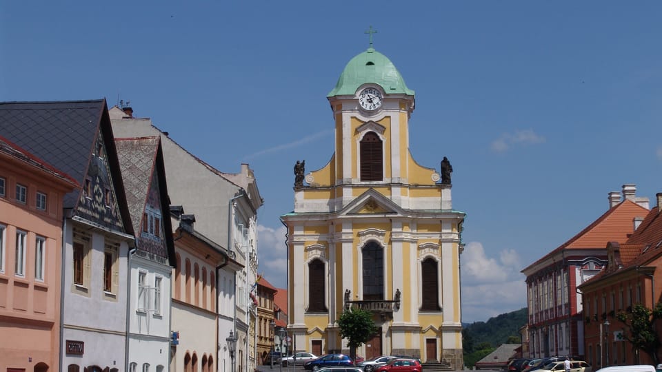 The Church of St. Peter and Paul in Úštěk | Photo: Miloš Turek,  Radio Prague International