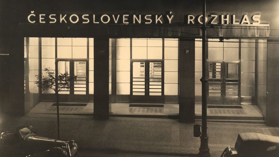 Czech Radio’s main headquarters in Vinohradská street in the centre of Prague, photo: archive of Czech Radio Czech Radio’s main headquarters in Vinohradská street in the centre of Prague, photo: archive of Czech Radio