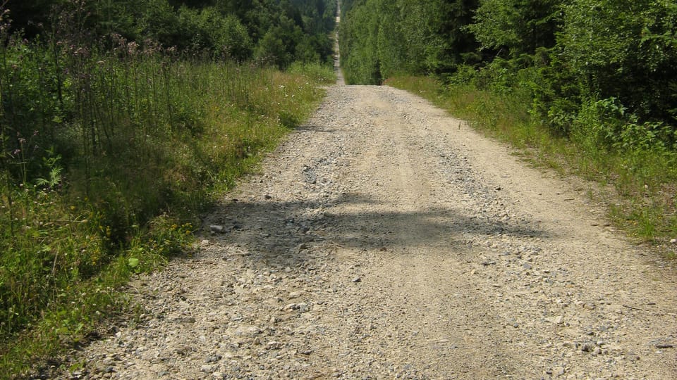 Iron Curtain, today a footpath, photo: Dominik Jůn Iron Curtain, today a footpath, photo: Dominik Jůn