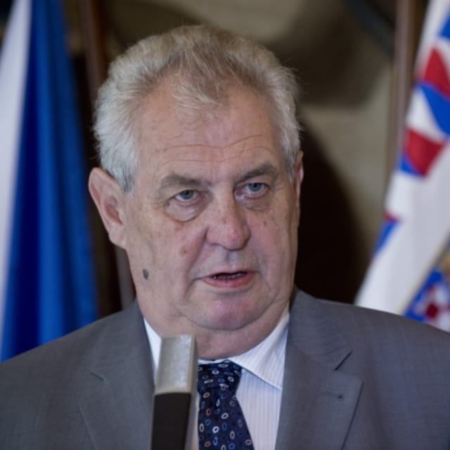 President Miloš Zeman, photo: ČTK