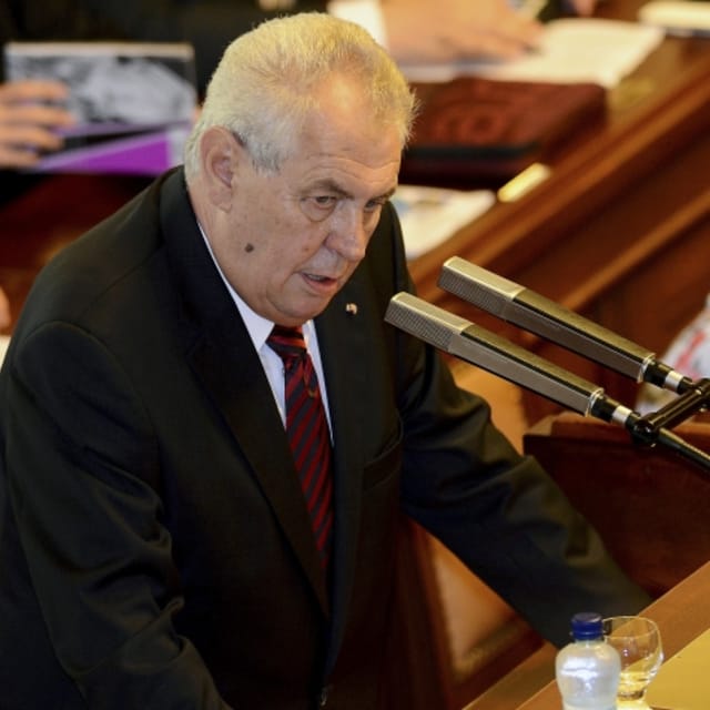 Miloš Zeman, photo: ČTK