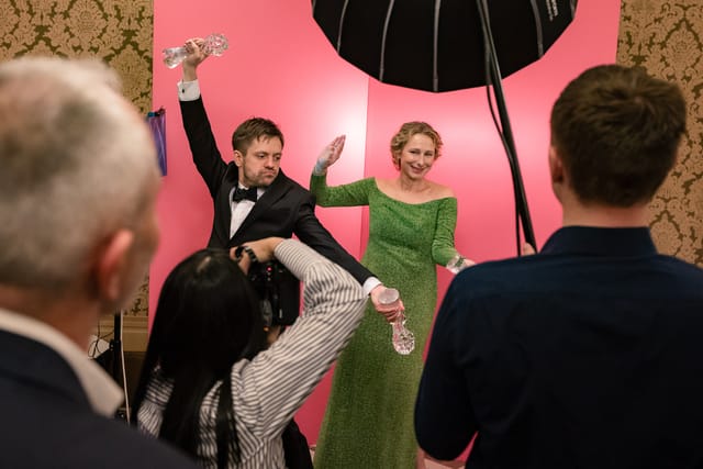 Jiří Mádl and Monika Kristl | Photo: Jiří Šeda,  Czech Radio