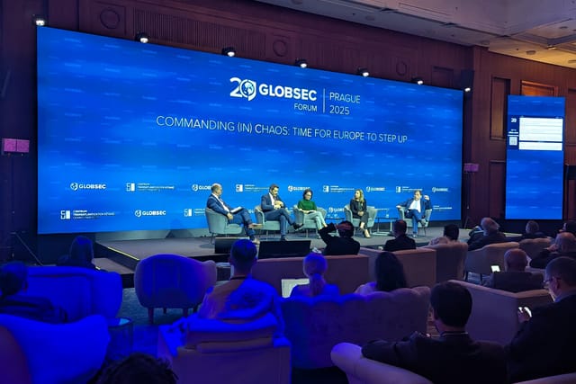 20th GLOBSEC Forum | Photo: Jakub Ferenčík,  Radio Prague International