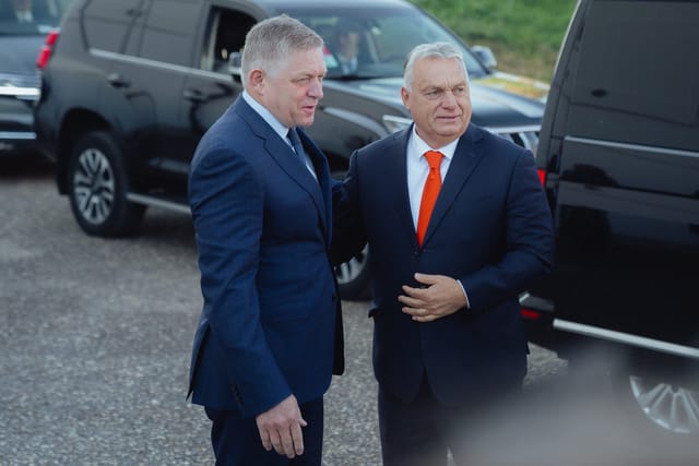 Robert Fico and Viktor Orbán | Photo: Robert Nemeti,  Anadolu/AFP/Profimedia