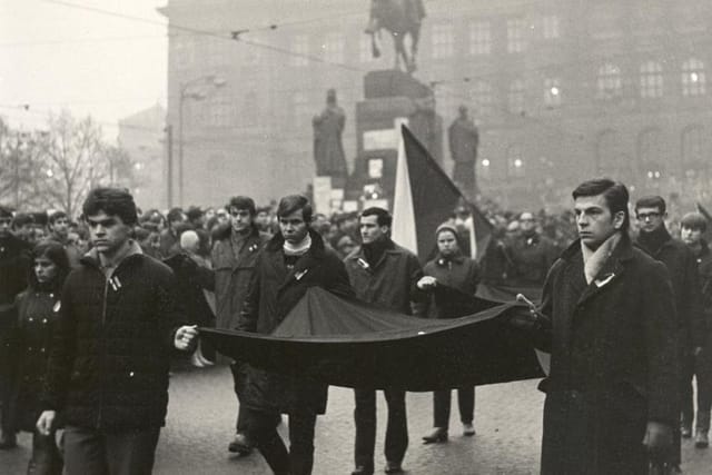 Jan Palach’s funeral | Photo: Archive of Czech Radio