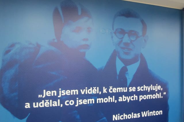 Nicholas Winton,  photo: Martina Schneibergová