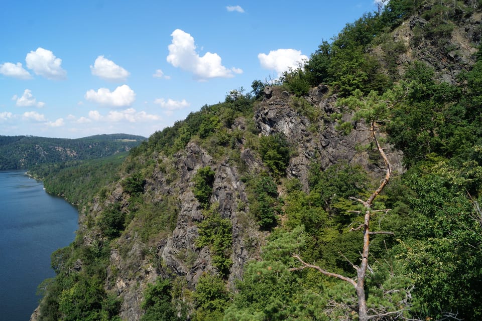 Tthe viewpoint that follows the White Rock | Photo: Miloš Turek,  Radio Prague International