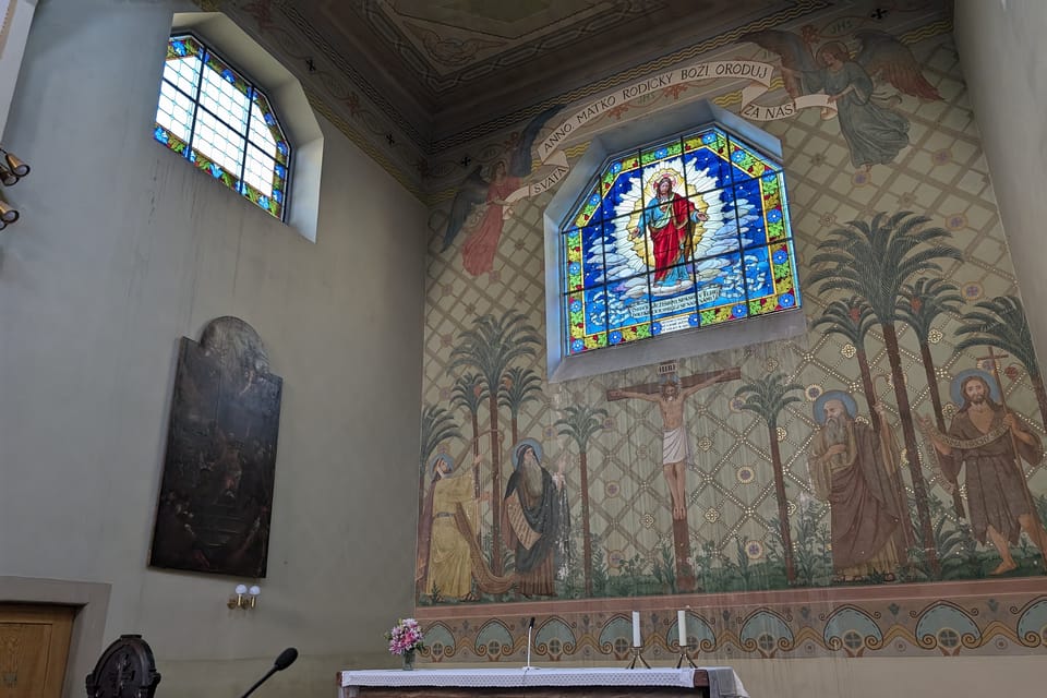 Church of Saint Anne in Prague - Žižkov | Photo: Štěpánka Budková, Radio Prague International Church of Saint Anne in Prague - Žižkov | Photo: Štěpánka Budková, Radio Prague International
