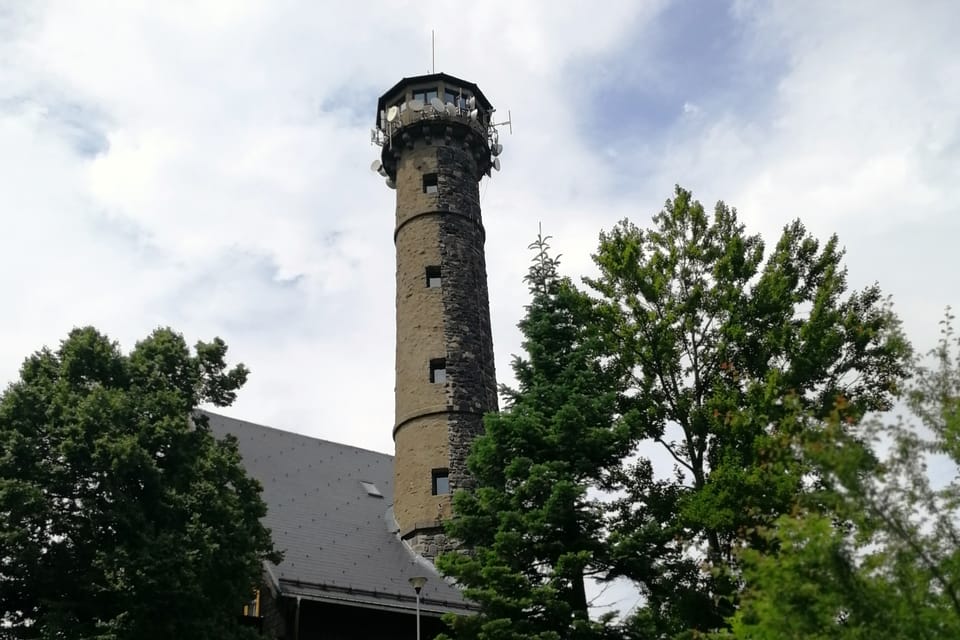 Svatobor lookout tower near Sušice | Photo: Štěpánka Budková, Radio Prague International Svatobor lookout tower near Sušice | Photo: Štěpánka Budková, Radio Prague International