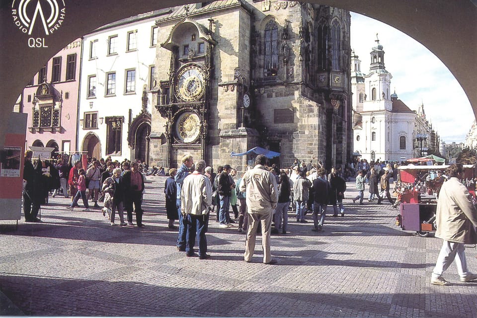 QSL card (1995) | Photo: Czech Radio QSL card (1995) | Photo: Czech Radio