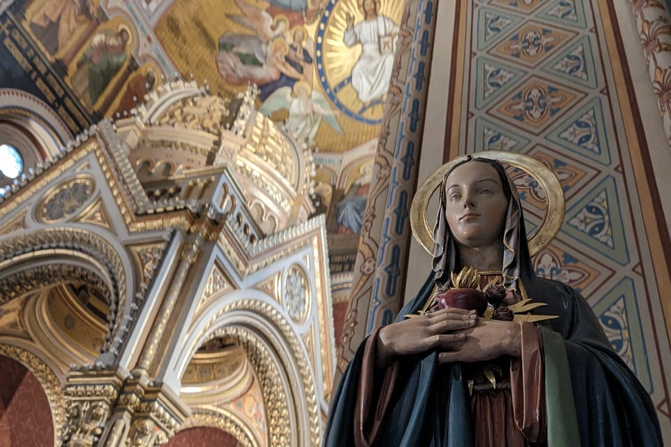 Church of Saints Cyril and Methodius in Karlín | Photo: Štěpánka Budková,  Radio Prague International