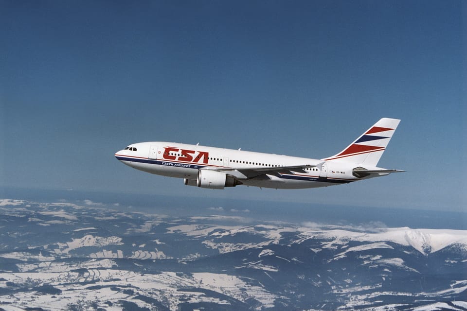 Airbus A310, 1991 | Photo: Czech Airlines Airbus A310, 1991 | Photo: Czech Airlines