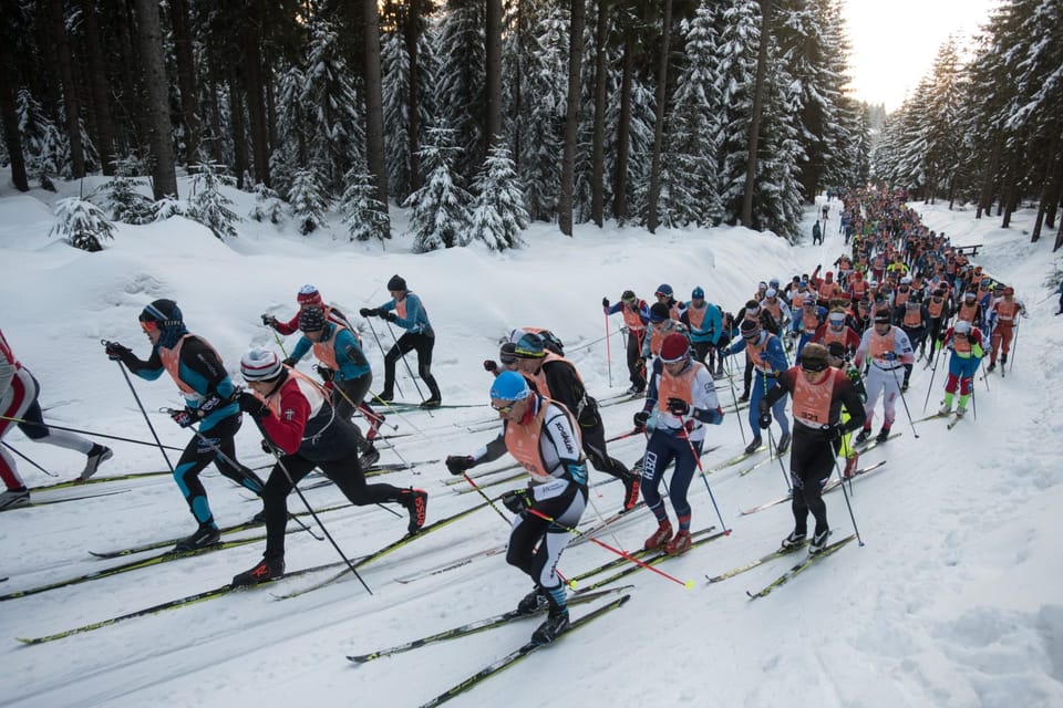 Traditional cross-country skiing race Jizerská 50 | Photo: René Volfík, iROZHLAS.cz Traditional cross-country skiing race Jizerská 50 | Photo: René Volfík, iROZHLAS.cz