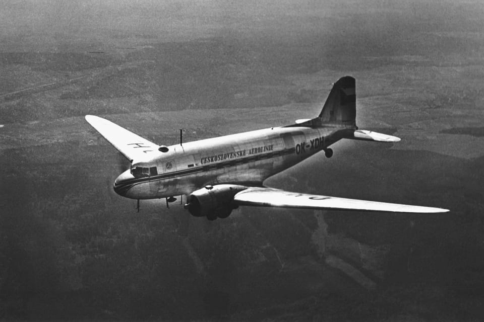 Douglas DC-3,  1946 | Photo: Czech Airlines