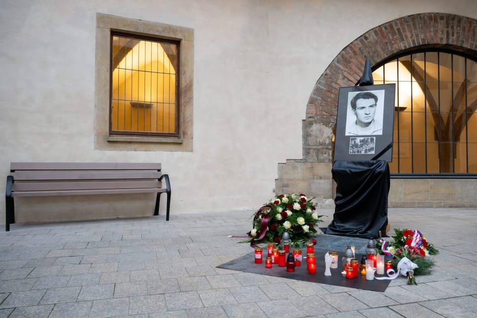 Pieta on the anniversary of self-immolation of Jan Palach | Photo: Zuzana Jarolímková,  iROZHLAS.cz