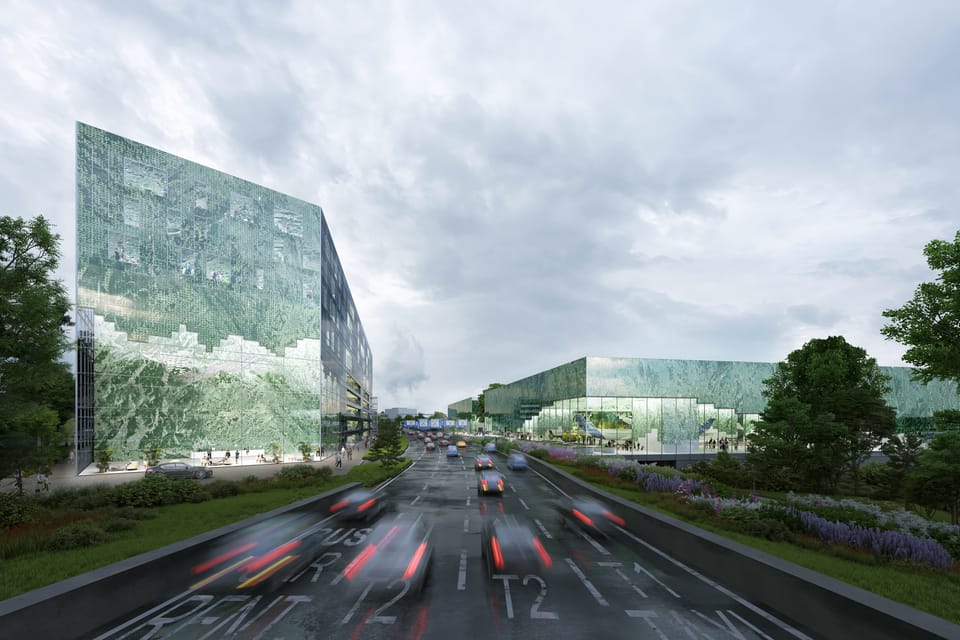Czech Lanterns | Visualisation: © Atchain, MVRDV Czech Lanterns | Visualisation: © Atchain, MVRDV
