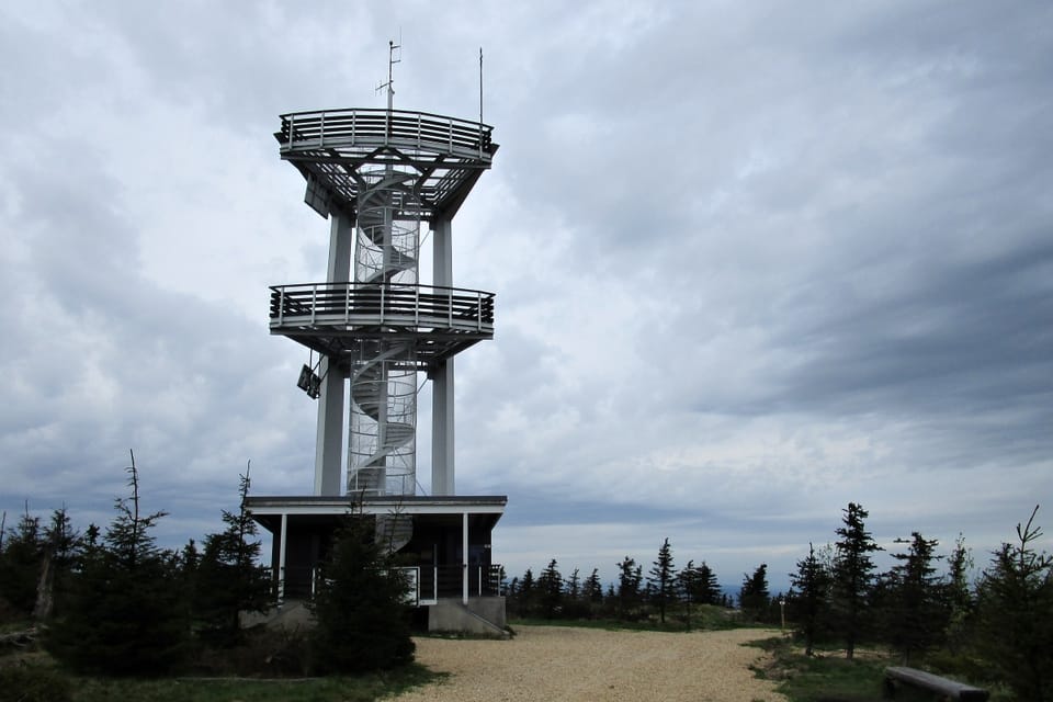 Smrk’s lookout tower | Photo: Tomáš Beneš,  Czech Radio