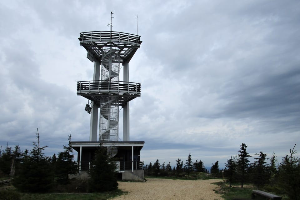 Smrk’s lookout tower | Photo: Tomáš Beneš, Czech Radio Smrk’s lookout tower | Photo: Tomáš Beneš, Czech Radio