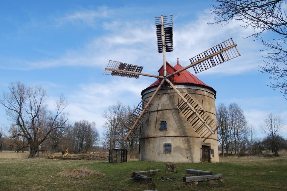 Světlík windmill near Horní Podluží | Photo: Jan Kubelka,  Radio Prague International
