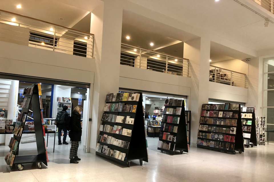 The art bookstore at the Trade Fair Palace | Photo: Ian Willoughby,  Radio Prague International