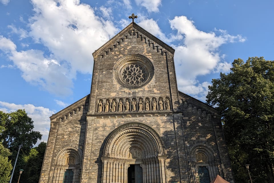 Church of Saints Cyril and Methodius in Karlín | Photo: Štěpánka Budková,  Radio Prague International