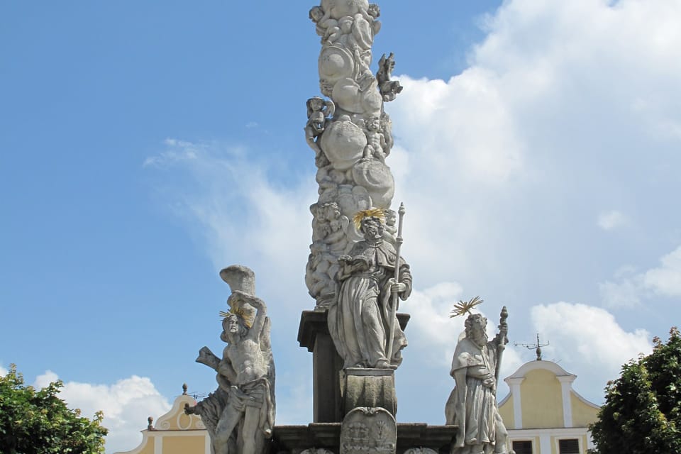 Marian column, photo: Lenka Žižková Marian column, photo: Lenka Žižková