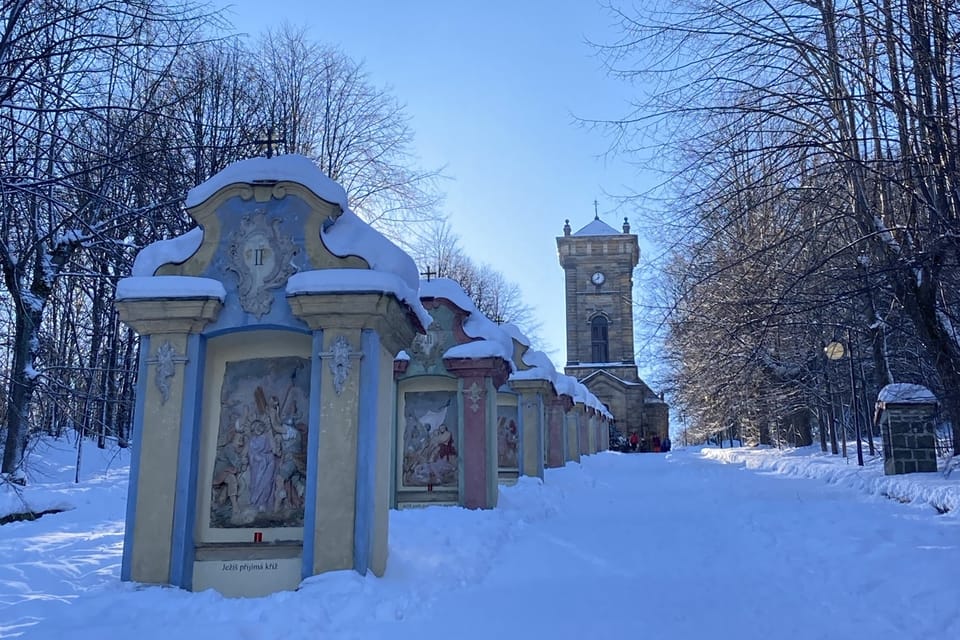 The Stations of the Cross in Jiřetín pod Jedlovou | Photo: Jan Kubelka,  Radio Prague International