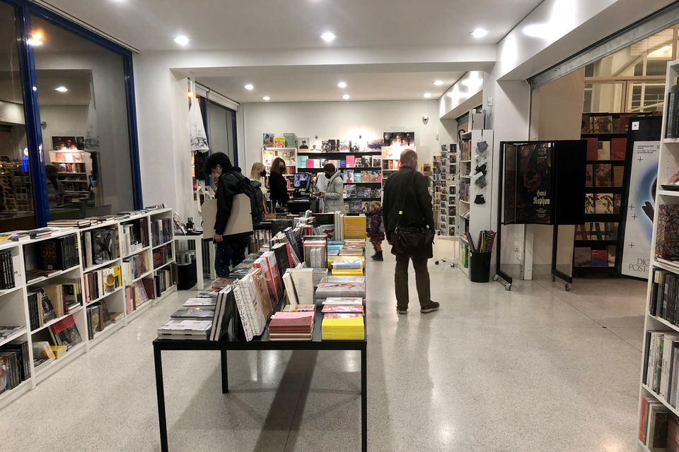 The art bookstore at the Trade Fair Palace | Photo: Ian Willoughby,  Radio Prague International