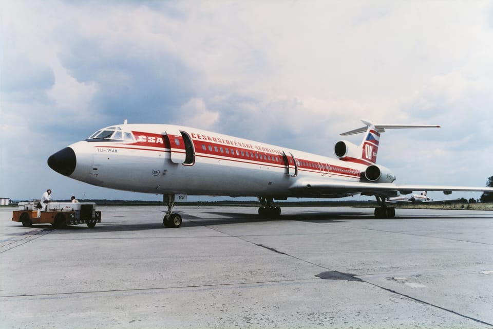 Tupolev Tu-154M, 1988 | Photo: Czech Airlines Tupolev Tu-154M, 1988 | Photo: Czech Airlines