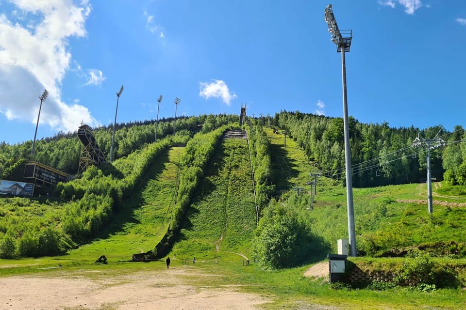 Harrachov ski jumps | Photo: Michal Jemelka, Czech Radio Harrachov ski jumps | Photo: Michal Jemelka, Czech Radio