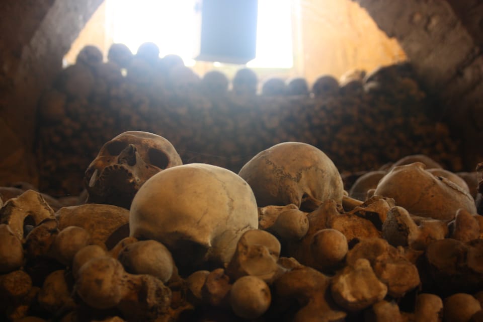 The ossuary in Mělník | Photo: Štěpánka Budková,  Radio Prague International