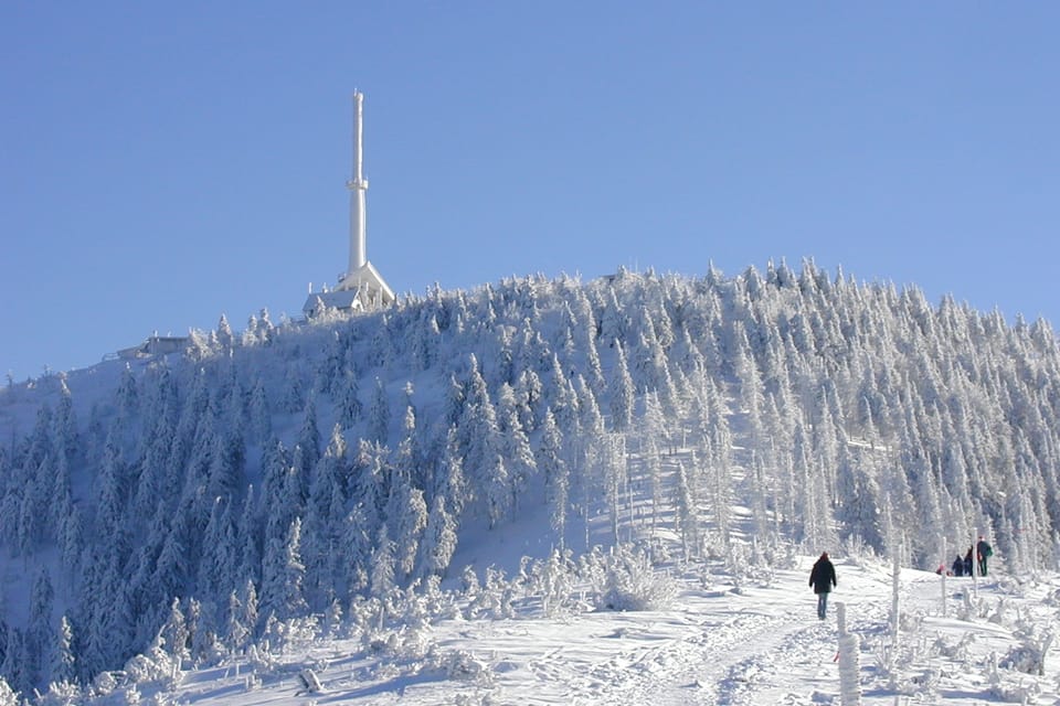 Lysá hora (1324 m) in the Beskydy Mountains | Photo: Radio Prague International Lysá hora (1324 m) in the Beskydy Mountains | Photo: Radio Prague International
