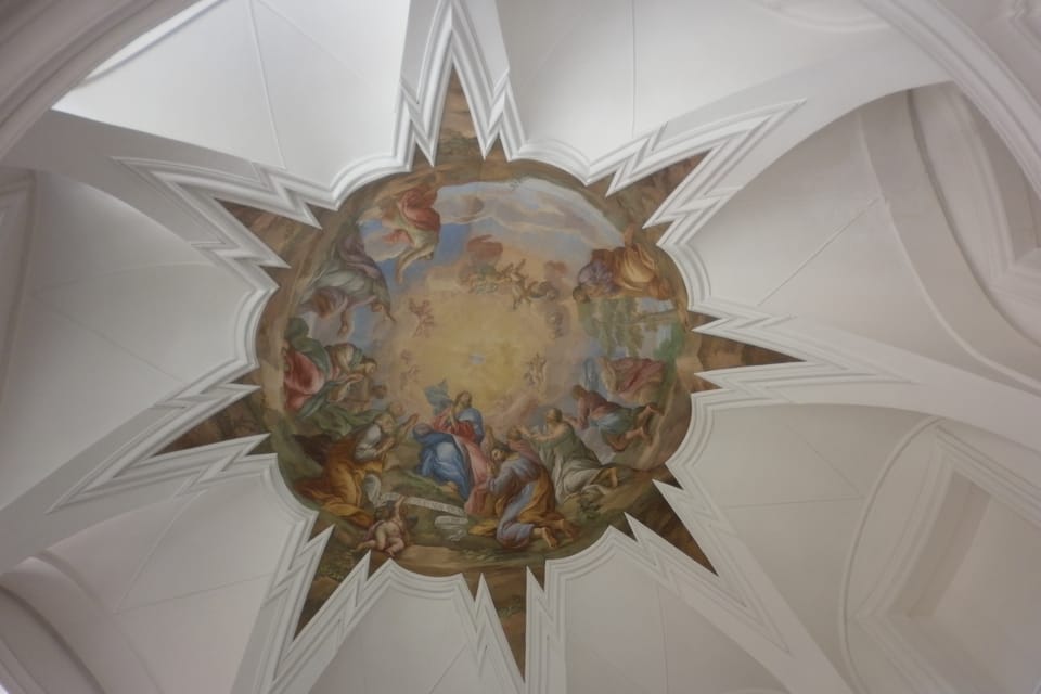 Santini's star in the monastery in Plasy | Photo: Zdeňka Kuchyňová, Radio Prague International Santini's star in the monastery in Plasy | Photo: Zdeňka Kuchyňová, Radio Prague International