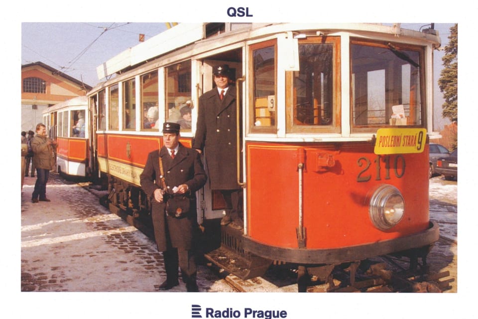 Historical tram – Model T2110,  photo: Stanislav Peška,  ČTK