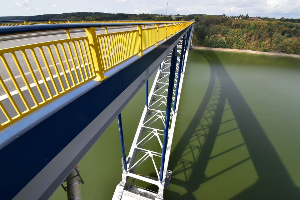 Žďákov bridge | Photo: Ondřej Tomšů, Radio Prague International Žďákov bridge | Photo: Ondřej Tomšů, Radio Prague International